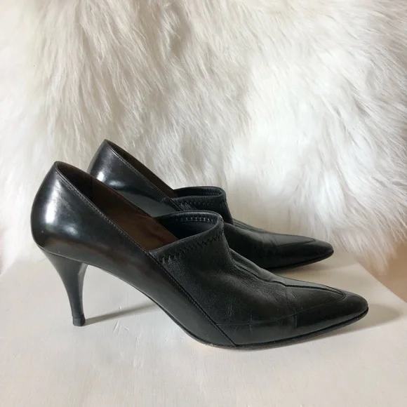 Gucci Pointed Toe Booties Heels - Picture 1 of 7